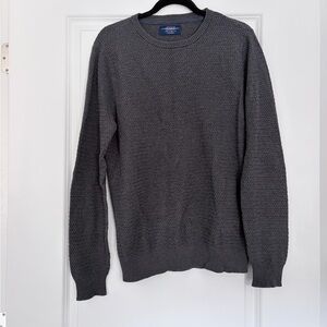 Pull&Bear Men's Gray Crewneck Sweater